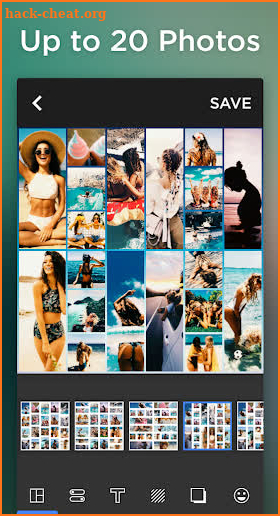 Photo & Grid Photo Editor Collage Pic Maker screenshot