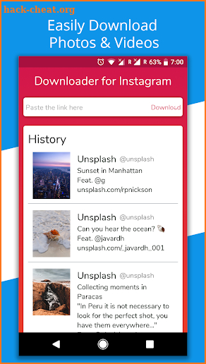 Photo & Video Downloader for Instagram -Repost App screenshot