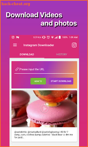 Photo & Video Downloader - Repost Instagram screenshot