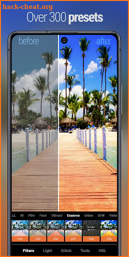 Photo & Video Editor, Free Filters and HSL, Pivi screenshot