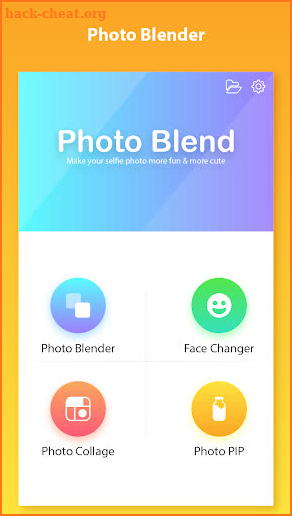 Photo blender screenshot
