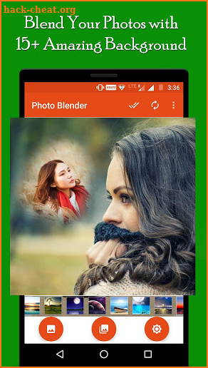 Photo Blender (Mix Up Photos) screenshot