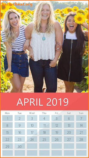 Photo Calendar 2019 screenshot