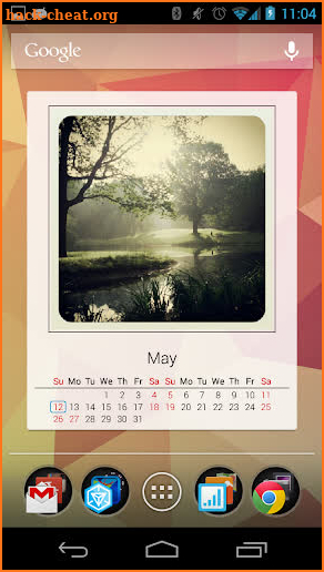 Photo Calendar Widget Free screenshot