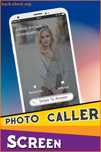 Photo caller Screen – HD Photo Caller ID screenshot