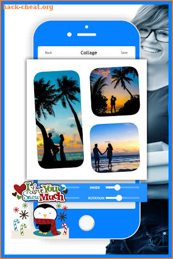 Photo collage - collage maker with photo editor screenshot