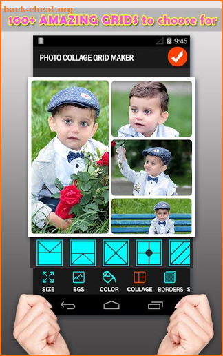 Photo Collage Grid Maker screenshot
