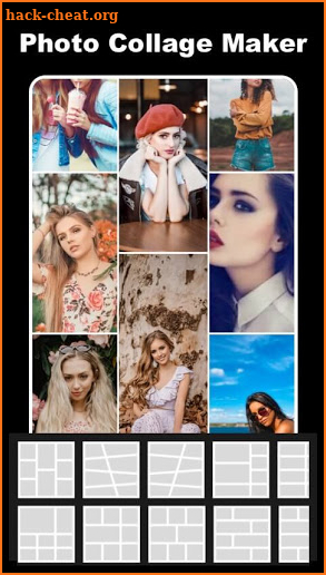Photo Collage Maker - Pic Grid Layout Photo Editor screenshot