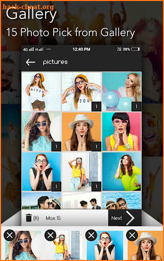Photo Collage : Scrapbook & Mirror : Shape Maker screenshot