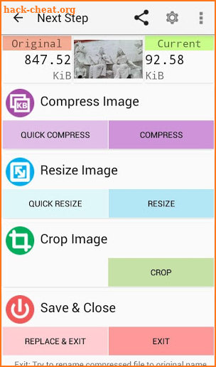 Photo Compress Pro 2.0 screenshot