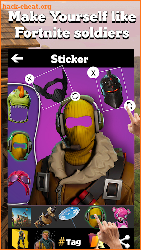 Photo Editor & Sticker: Fortnite screenshot