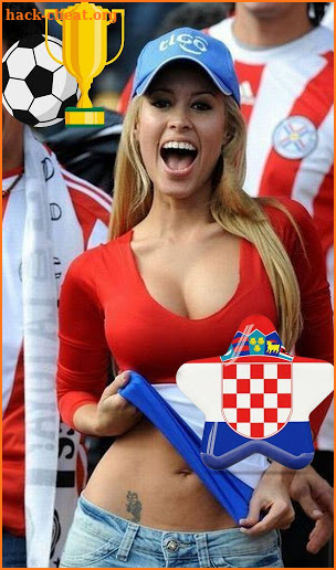 Photo Editor Croatia Football Team World Cup 2018 screenshot