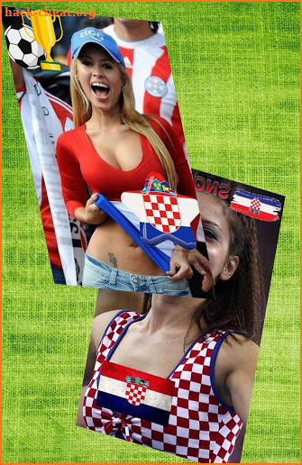 Photo Editor Croatia Football Team World Cup 2018 screenshot