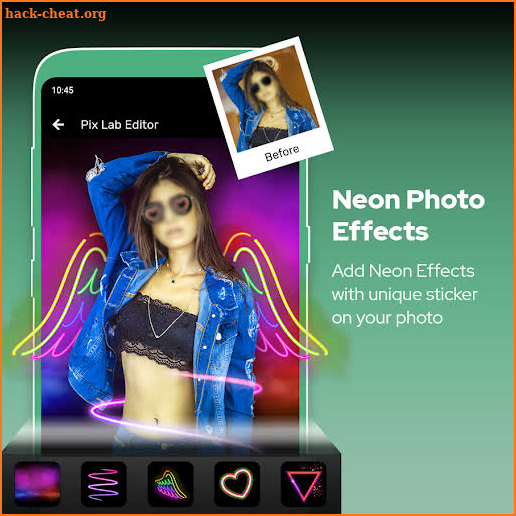 Photo Editor Pro - Neon Effect screenshot