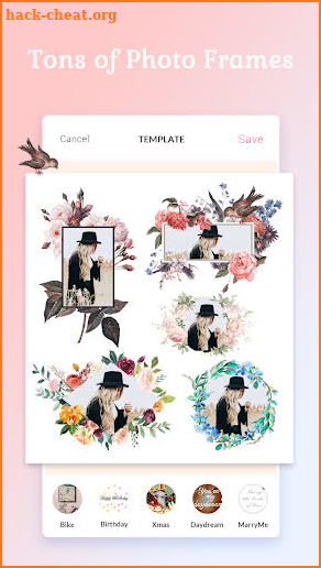 Photo Frame - collage, template, photo editor screenshot