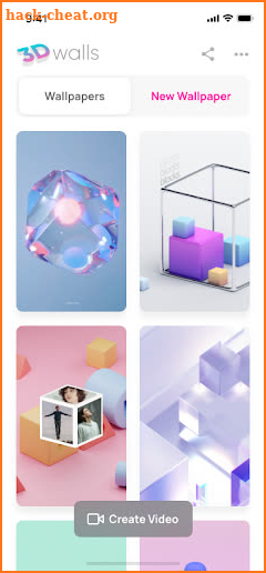 Photo Frame Live HD Wallpaper - 3D Photo Cube Wall screenshot