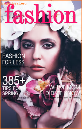 Photo Frame Magazine Cover screenshot