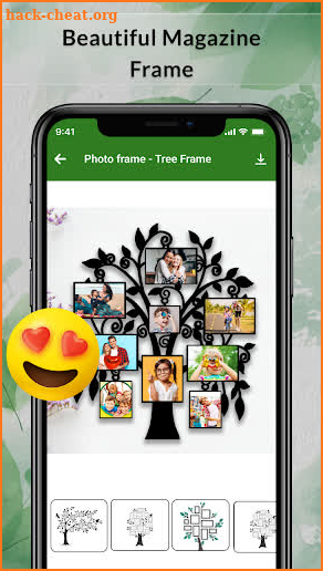 Photo Frame - Tree Frame screenshot