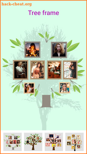 Photo frame - tree photo frame screenshot