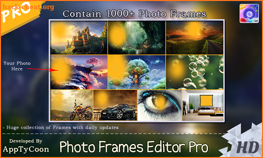 Photo Frames Editor Pro screenshot
