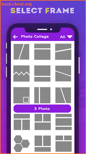 Photo Grid - Photo College Frame screenshot