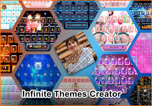 Photo Keyboard themes & Fonts screenshot