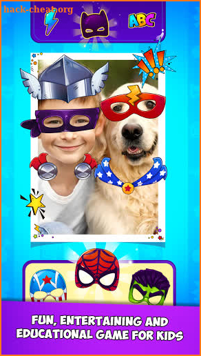 Photo Kids - Pictures Editor with Cartoon Stickers screenshot
