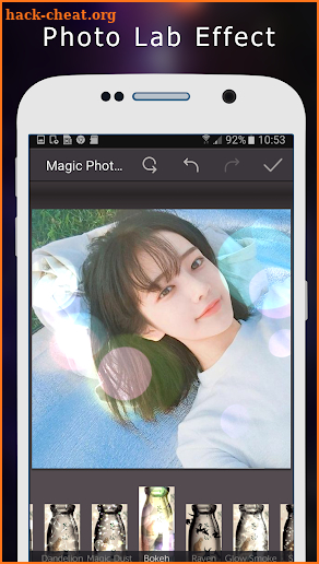 Photo lab filters - Magic effect screenshot