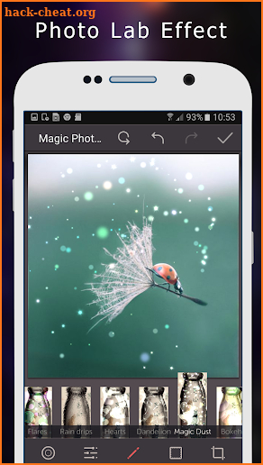 Photo lab filters - Magic effect screenshot