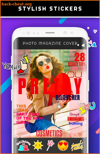Photo Magazine Cover screenshot