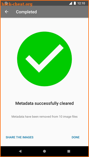 Photo Metadata Remover – Clear Exif Metadata screenshot