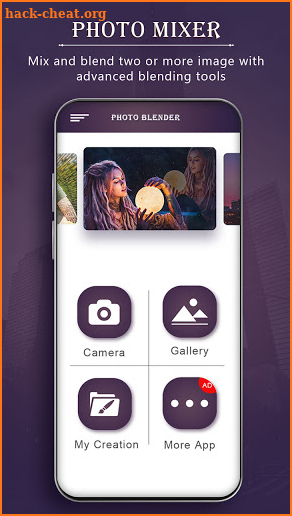 Photo Mixer - Blend Photo& Overlays Camera Effects screenshot