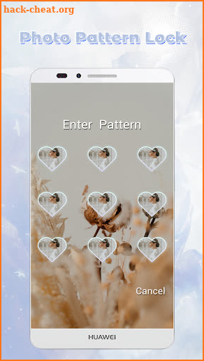 Photo Pattern Lock screenshot