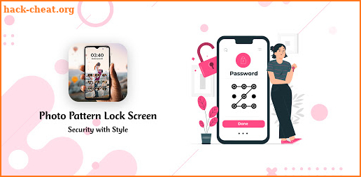 Photo Pattern Lock Screen - Security with Style screenshot