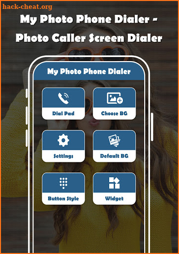 Photo Phone Dialer - Caller Screen Photo Dialer screenshot