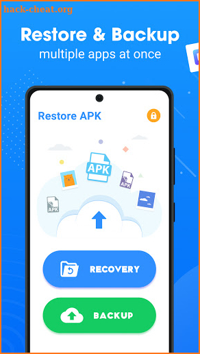 Photo recovery & Apk back up: super back up data screenshot