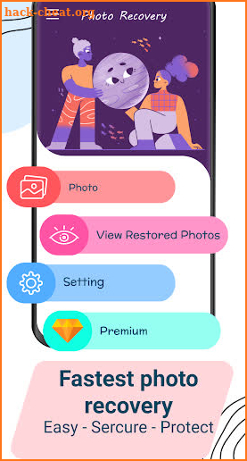 Photo Recovery App: Easily Restore Lost Photos screenshot