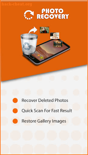 Photo recovery app: Restore images 2020 screenshot