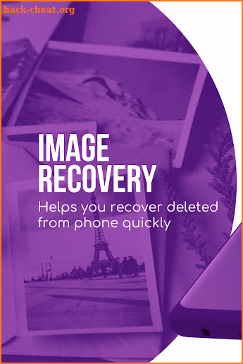 Photo recovery- Backup deleted photos, restore app screenshot
