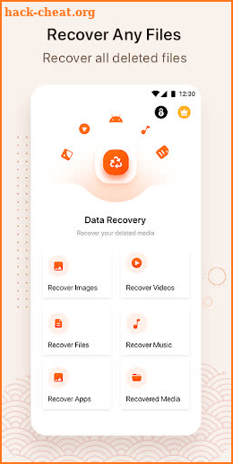 Photo recovery - Restore deleted video phone data screenshot
