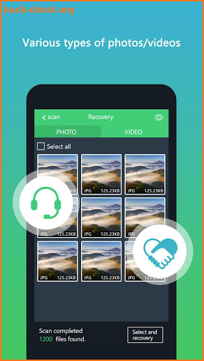 Photo Recovery Software, Restore Deleted Photos screenshot