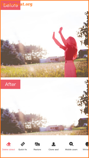 Photo Retouch- Object Removal screenshot