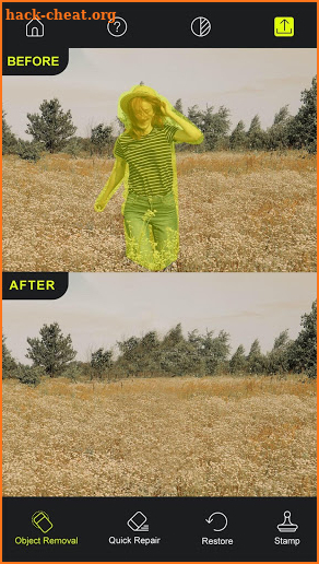 Photo Retouch - remove objects screenshot
