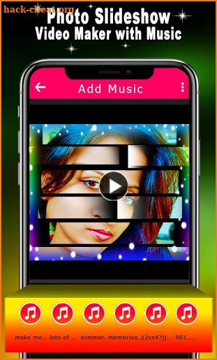 Photo Slideshow Video Maker with Music screenshot