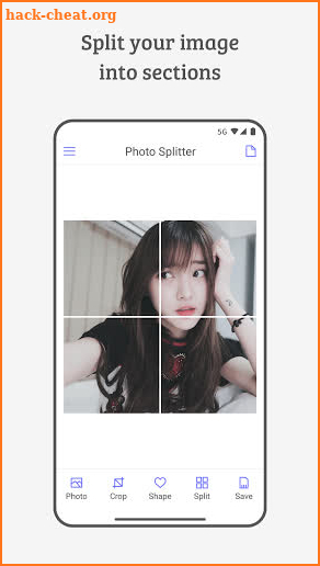 Photo Splitter (Split Your Images, Pictures) screenshot