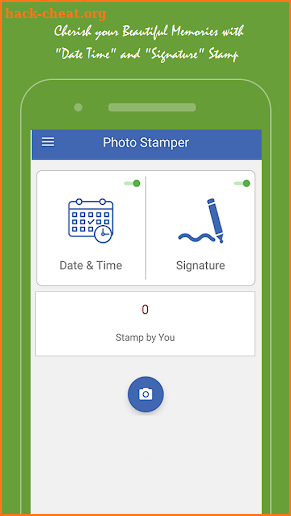 Photo Stamper: Add Date Timestamp & Text By Camera screenshot