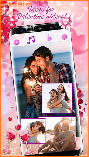 Photo Video Love Story Maker With Song screenshot