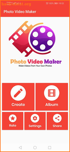 Photo Video Maker : Fast Video Creating With Music screenshot