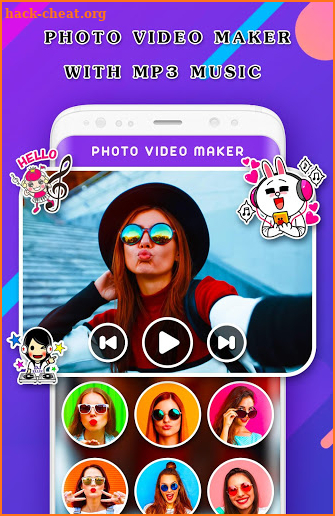 Photo Video Maker With Mp3 Music screenshot