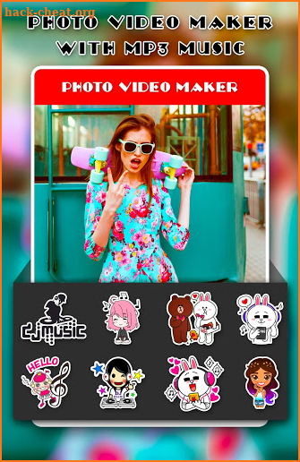 Photo Video Maker With Mp3 Music screenshot